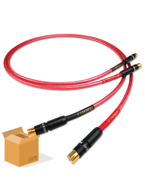 Nordost Heimdall 2 analóg összekötő kábel RCA/RCA csatlakozókkal /1 méter/ - bontott csomagolású, kipróbált kábel