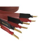 Nordost Red Dawn LS hangfalkábel singled wired /2,5 méter Z banán dugó/