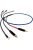 Nordost Blue Heaven LS Tonarm+ -  hangkar összekötő kábel  1,25 m /DIN90A-RCA csatlakozó/