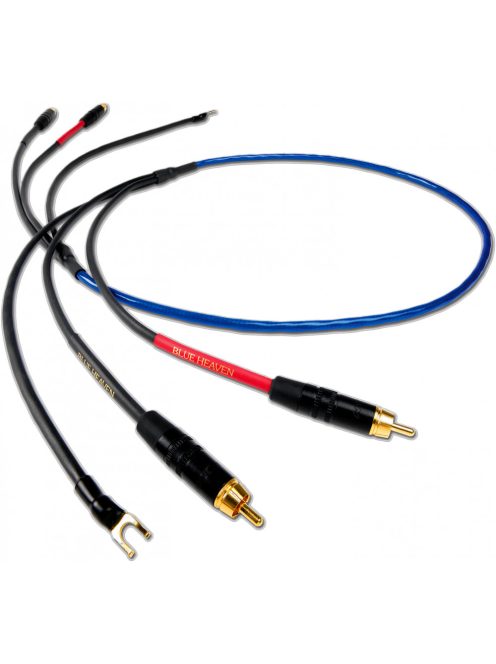 Nordost Blue Heaven LS Tonarm+ -  hangkar összekötő kábel  1,25 m /DIN90A-RCA csatlakozó/