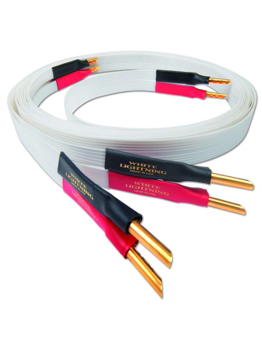 Nordost White Lightning hangfalkábel singled wired /1 méter Z banán dugó/