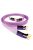 Nordost Purple Flare hangfalkábel single wired /1 méter saruval szerelve/