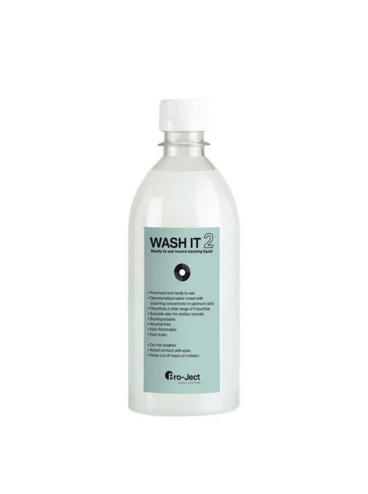 Pro-Ject Wash it mosófolyadék VC-S és VC-E lemezmosóhoz, 500 ml