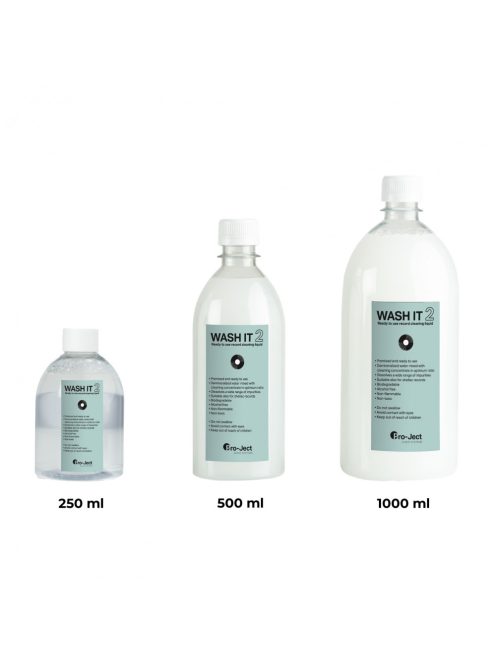 Pro-Ject Wash it mosófolyadék VC-S és VC-E lemezmosóhoz, 500 ml