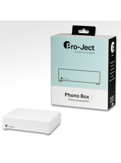 Pro-Ject Phono Box E - Phono előerősítő MM hangszedőkhöz, fekete