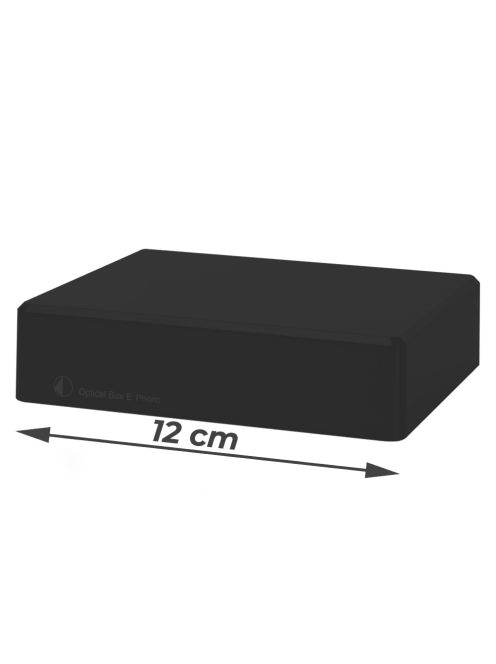 Pro-Ject Phono Box E - Phono előerősítő MM hangszedőkhöz, fekete