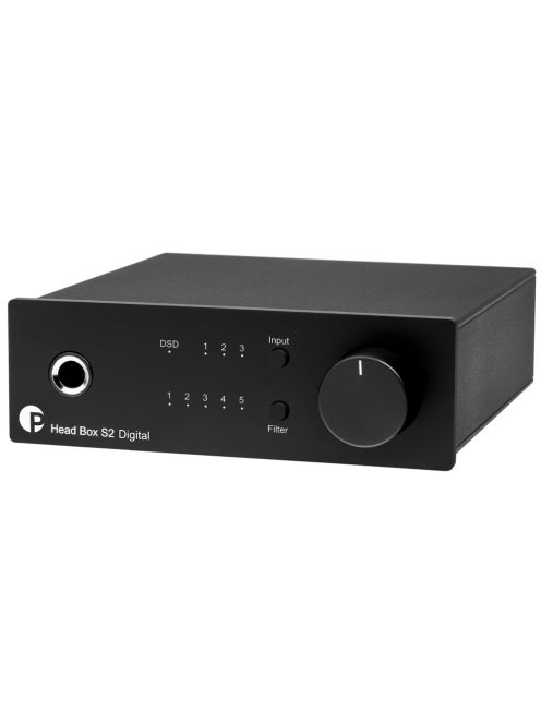 Pro-Ject Head Box S2 Digital fejhallgató erősítő és DSD DAC, fekete
