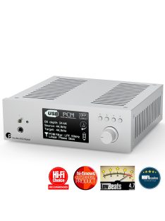   Pro-Ject Pre Box RS2 Digital - high end DAC, előerősítő és fejhallgató erősítő /ezüst/