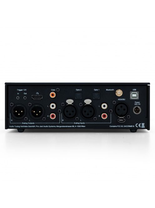 Pro-Ject Pre Box RS2 Digital - high end DAC, előerősítő és fejhallgató erősítő /fekete/