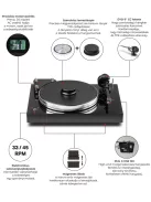 Pro-Ject Xtension 9 Evolution analóg lemezjátszó - hangszedő nélkül /Olive/