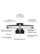 Pro-Ject Xtension 9 Evolution analóg lemezjátszó - hangszedő nélkül /Palisander/