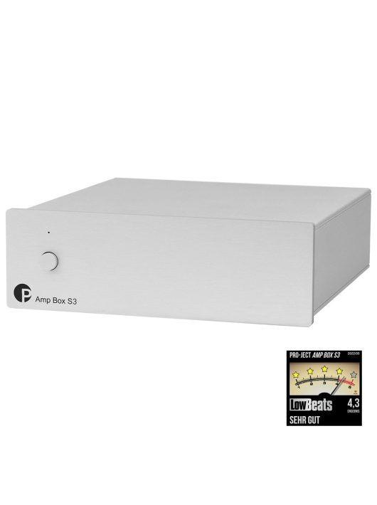 Pro-Ject Amp Box S3 sztereó végfok /ezüst/