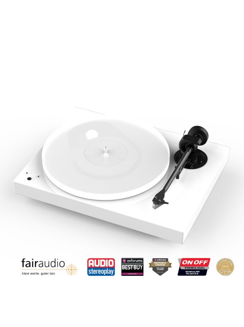 Pro-Ject X1 B - audiofil lemezjátszó - Ortofon Pick it S2 MM hangszedővel /feher/