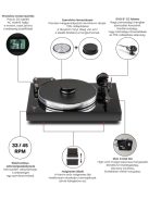 Pro-Ject Xtension 9 Evolution - lemezjátszó hangszedő nélkül /Eucaliptus/