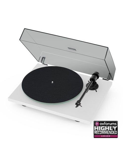 Pro-Ject T1 EVO Phono - lemezjátszó phono előfokkal Ortofon OM10 hangszedővel /Fehér/