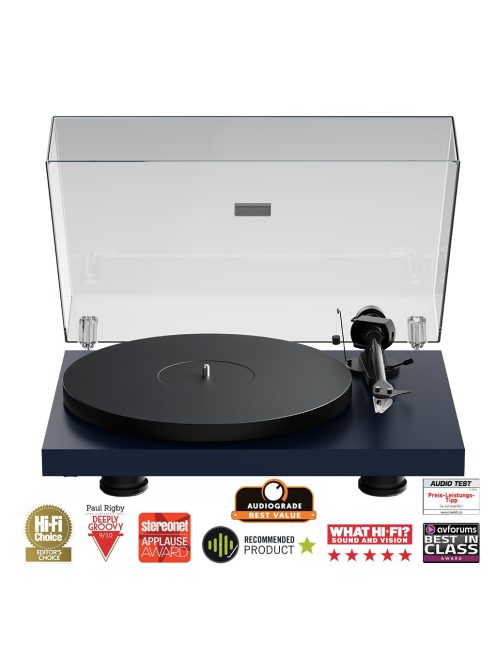 Pro-Ject Debut EVO 2 - audiofil lemezjátszó /selyemfényű acél kék/