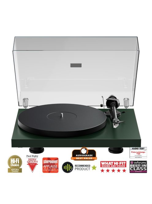 Pro-Ject Debut EVO 2 - audiofil lemezjátszó /selyemfényű fenyő zöld/