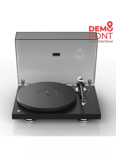 Pro-Ject Debut PRO B - lemezjátszó szimmetrikus XLR és RCA kimenettel /szatén fekete/