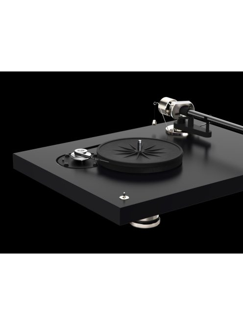 Pro-Ject Debut PRO B - lemezjátszó szimmetrikus XLR és RCA kimenettel /szatén fekete/