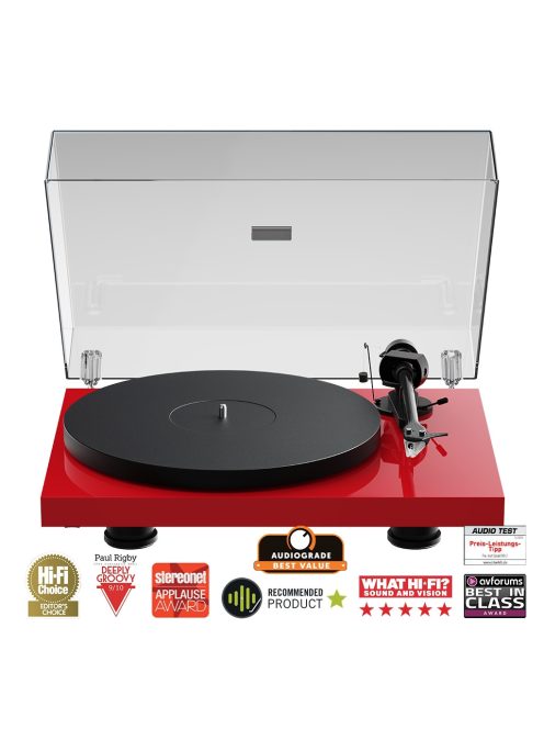 Pro-Ject Debut EVO 2 - audiofil lemezjátszó /lakk piros/