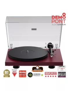 Pro-Ject Debut EVO 2 - audiofil lemezjátszó /selyemfényű bordó/