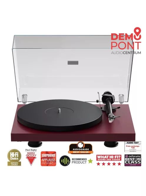 Pro-Ject Debut EVO 2 - audiofil lemezjátszó /selyemfényű bordó/
