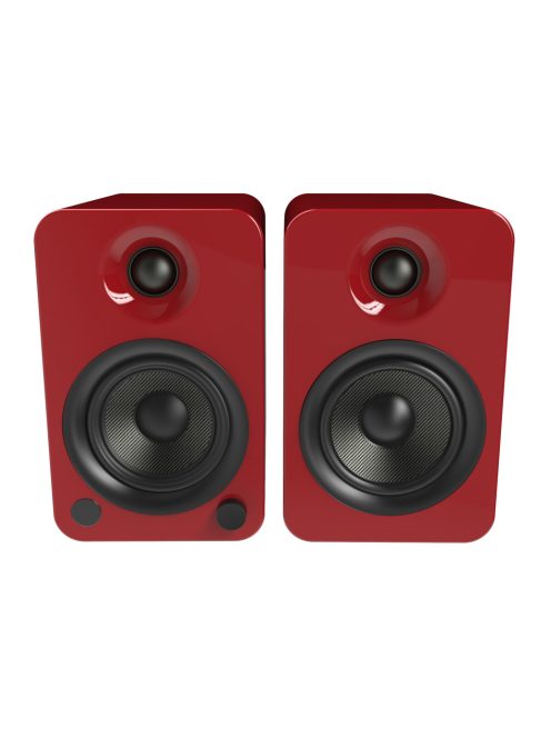Pro-Ject E1 + Kanto YU4 - Mikro hifi Bluetooth, optikai bemenettel és lemezjátszóval /fekete, vörös/