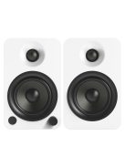 Pro-Ject E1 + Kanto YU4 - Mikro hifi Bluetooth, optikai bemenettel és lemezjátszóval /fehér, fehér/