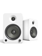 Pro-Ject E1 + Kanto YU6 - Mikro hifi Bluetooth, optikai bemenettel és lemezjátszóval /fehér, fehér/