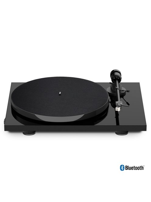 Pro-Ject E1 BT - lemezjátszó phono előfokkal, Bluetooth kimenettel és AT3600L hangszedővel /lakk fekete/