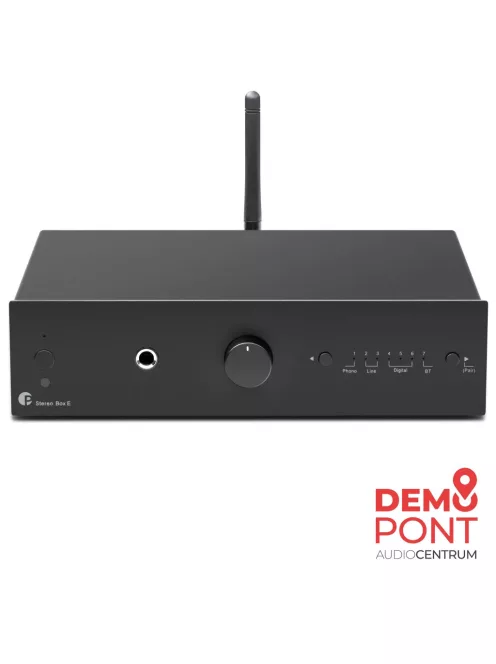 Pro-Ject Stereo Box E - integrált erősítő /ezüst/