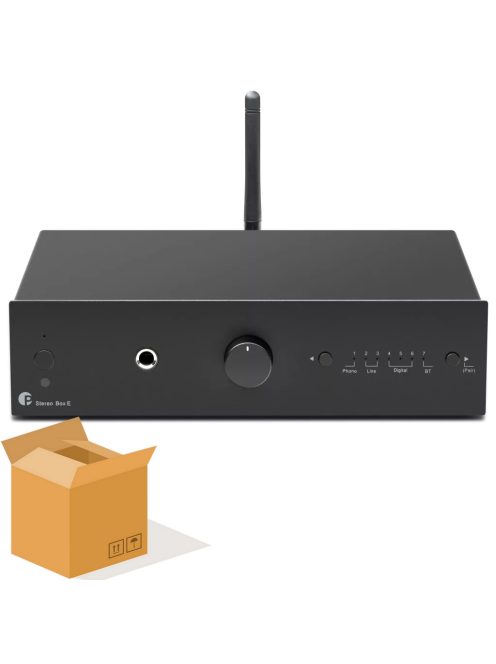 Pro-Ject Stereo Box E - integrált erősítő /ezüst/