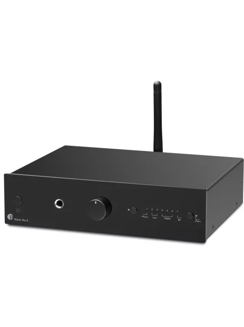 Pro-Ject Stereo Box E, Acoustic Energy AE100 mkII  - Komplett hifi összeállítás /fekete-dió/