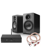 Pro-Ject Stereo Box E, Acoustic Energy AE100 mkII  - Komplett hifi összeállítás /fekete-fekete/