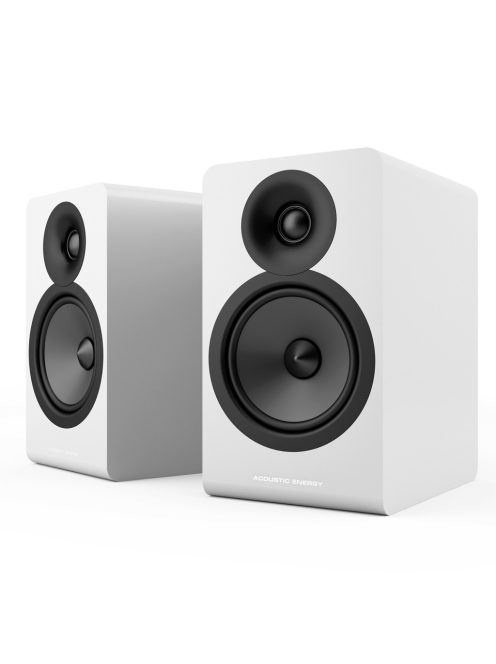 Pro-Ject Stereo Box E, Acoustic Energy AE100 mkII  - Komplett hifi összeállítás /ezüst-fehér/