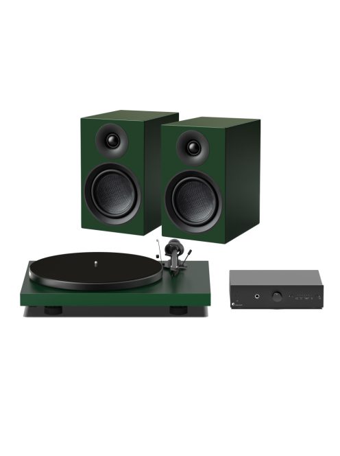 Pro-Ject Színes Hangrendszer E - komplett hifi szett /fenyő zöld/