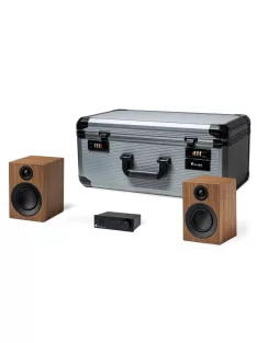 Pro-Ject Travel Set - Utazó HiFi /fekete-dió/
