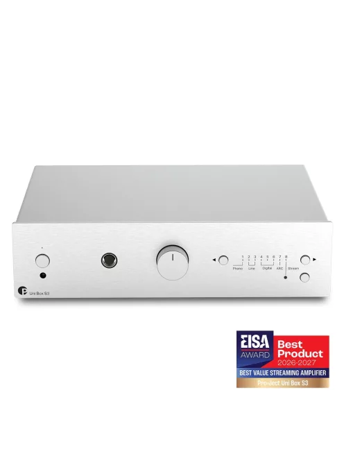 Pro-Ject Uni Box S3 - Sztereó erősítő és multiroom streamer /ezüst/