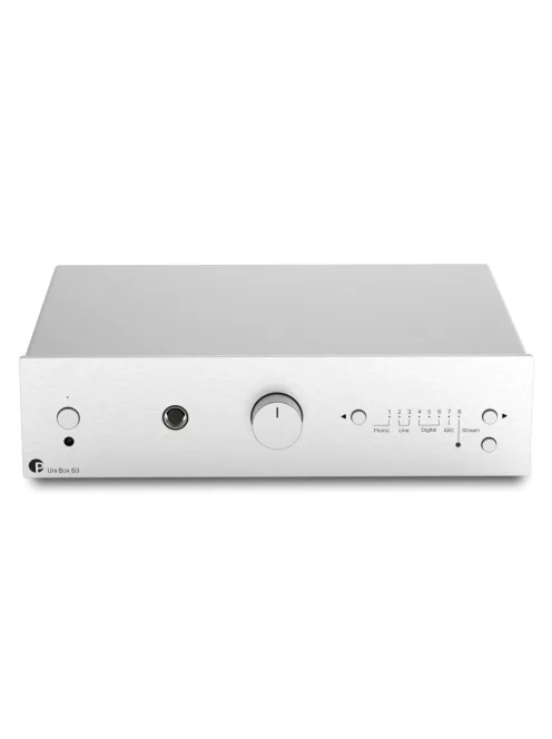 Pro-Ject Uni Box S3 - Sztereó erősítő és multiroom streamer /ezüst/