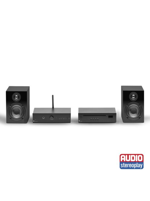 Pro-Ject Stereo Set E CD - komplett hifi /fekete-fekete/