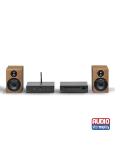 Pro-Ject Stereo Set E CD - komplett hifi /fekete-dió/