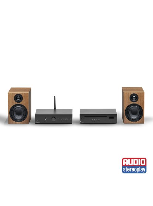 Pro-Ject Stereo Set E CD - komplett hifi /fekete-dió/