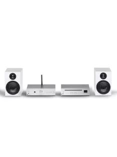 Pro-Ject Stereo Set E CD - komplett hifi /ezüst-fehér/