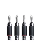 Pro-Ject Connect it LS DS - banándugó szett (2 PIROS/2 FEKETE)