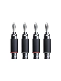 Pro-Ject Connect it LS DS - banándugó szett (2 PIROS/2 FEKETE)