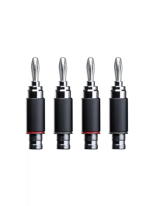 Pro-Ject Connect it LS DS - banándugó szett (2 PIROS/2 FEKETE)
