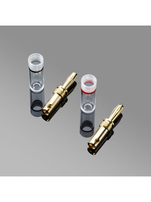 Pro-Ject Connect it LS E - banándugó szett (2 PIROS/2 FEKETE)