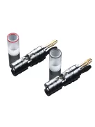 Pro-Ject Connect it LS S - banándugó készlet (2 piros/2 fekete)