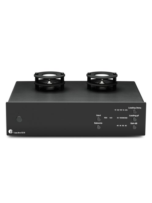 Pro-Ject Tube Box S3 B - szimmetrikus phono előerősítő /fekete/