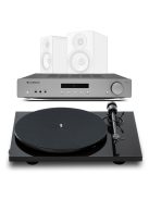 Pro-Ject E1.2 + Cambridge Audio AX A35 - lemezjátszó és sztereó erősítő /fekete/